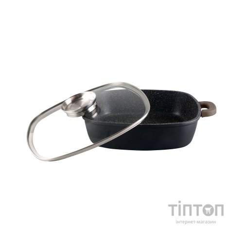 Сковорода Ringel Meyer з двома ручками 28 см (4.2л) з кришкою (RG-2129-28s)