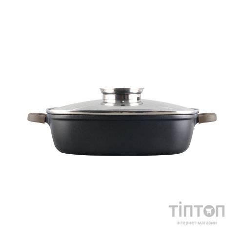 Сковорода Ringel Meyer з двома ручками 28 см (4.2л) з кришкою (RG-2129-28s)