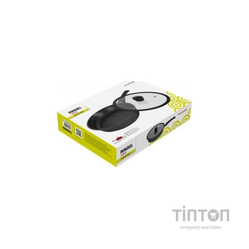 Сковорода Ringel Zitrone black с крышкой 28 см (RG-2108-28 BL)
