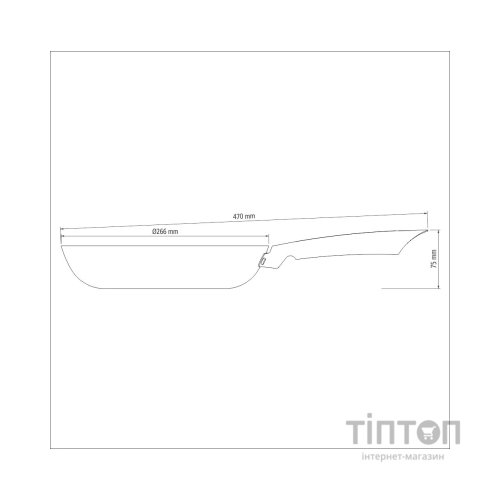 Сковорода Tramontina Trento 26 см (20836/026)