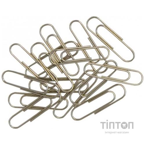 Скріпки BUROMAX 28 мм, nickel-plated, rounded, 100 шт (BM.5005)