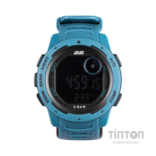 Смарт-годинник 2E Delta X Blue з компасом та крокоміром (2E-TCW10BL)
