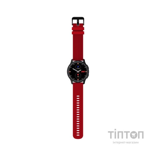 Смарт-годинник 2E Motion GT2 47mm Black-Red (2E-CWW21BKRD)