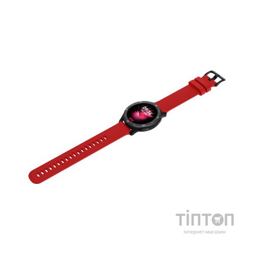 Смарт-годинник 2E Motion GT2 47mm Black-Red (2E-CWW21BKRD)