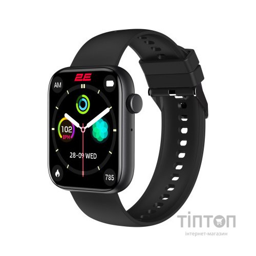 Смарт-годинник 2E Wave Plus 47 mm Black (2E-CWW12BK)