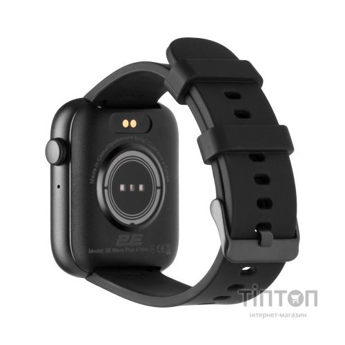 Смарт-годинник 2E Wave Plus 47 mm Black (2E-CWW12BK)