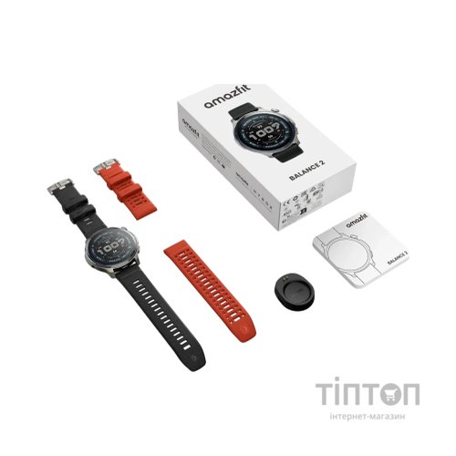 Смарт-годинник Amazfit Balance 2 Чорний W2430GL1N (1167420)