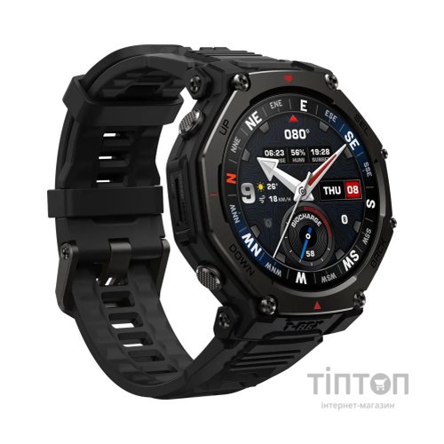 Смарт-годинник Amazfit T-Rex 3 Pro 48mm W2444OV1N Tactical Black (1170956)