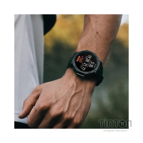 Смарт-годинник Amazfit T-Rex 3 Pro 48mm W2444OV1N Tactical Black (1170956)