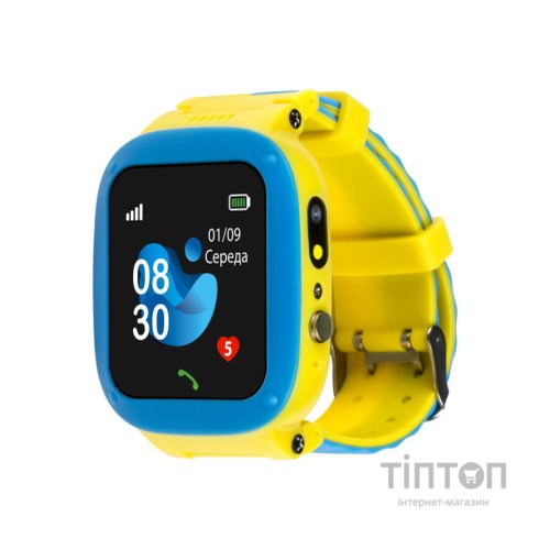 Смарт-годинник Amigo GO004 GLORY Splashproof Camera+LED Blue-Yellow (976265)
