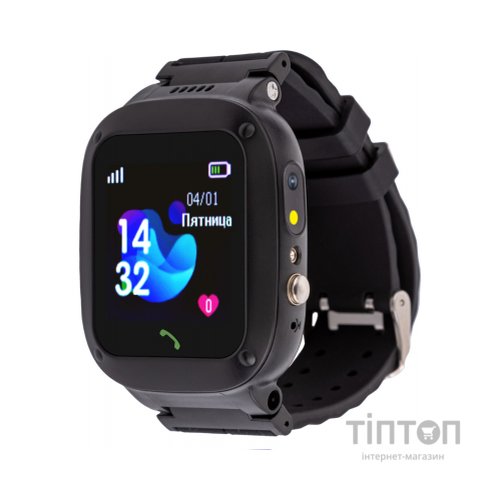 Смарт-годинник Amigo GO004 Splashproof Camera+LED Black (882418)