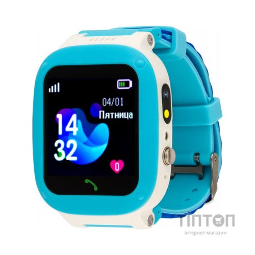 Смарт-годинник Amigo GO004 Splashproof Camera+LED Blue (746403)