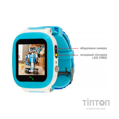 Смарт-годинник Amigo GO004 Splashproof Camera+LED Blue (746403)