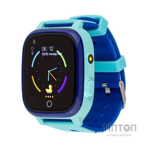 Смарт-годинник Amigo GO005 4G WIFI Kids waterproof Thermometer Blue (747017)