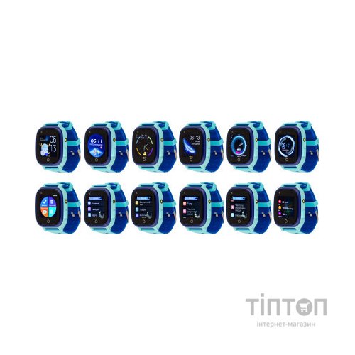 Смарт-годинник Amigo GO005 4G WIFI Kids waterproof Thermometer Blue (747017)