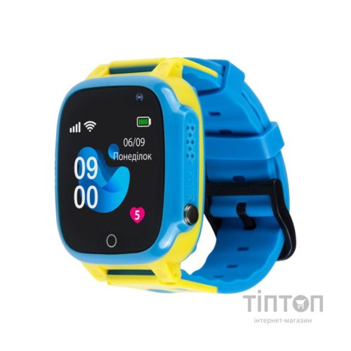 Смарт-годинник Amigo GO008 GLORY GPS WIFI Blue-Yellow (976267)