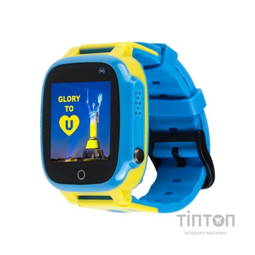 Смарт-годинник Amigo GO008 GLORY GPS WIFI Blue-Yellow (976267)