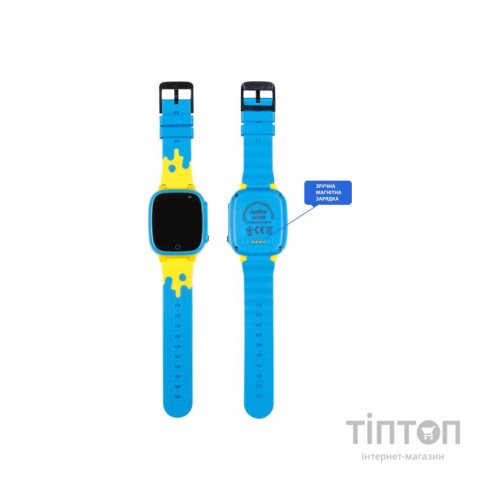Смарт-годинник Amigo GO008 GLORY GPS WIFI Blue-Yellow (976267)