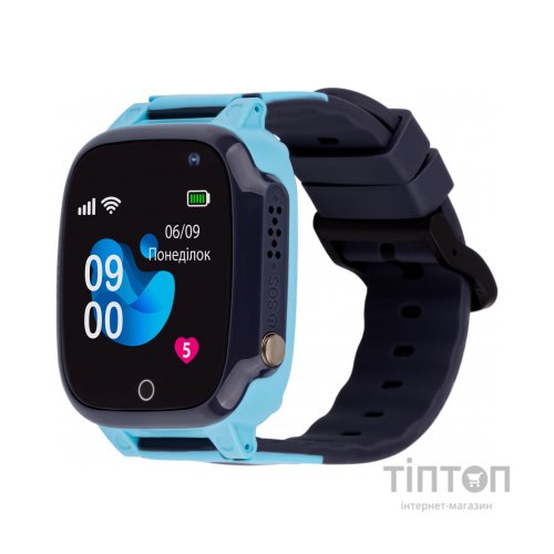 Смарт-годинник Amigo GO008 MILKY GPS WIFI Blue (873292)