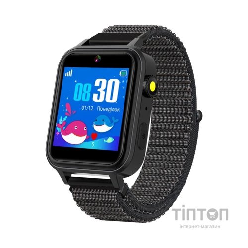 Смарт-годинник Amigo GO10S Pro WIFI Чорний Смарт-годинник для дітей (1182491)