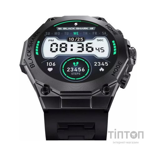Смарт-годинник Black Shark S1 Pro Black BS-S1Pro (1091683)
