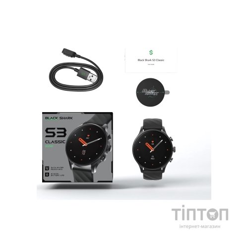 Смарт-годинник Black Shark S3 Classic BS-W2410 Чорний (1184524)