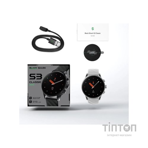 Смарт-годинник Black Shark S3 Classic BS-W2410 Срібний (1184525)
