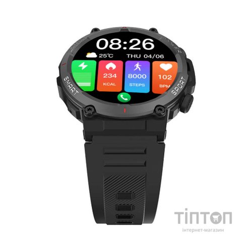 Смарт-годинник Blackview W50 Black (6931548315995)