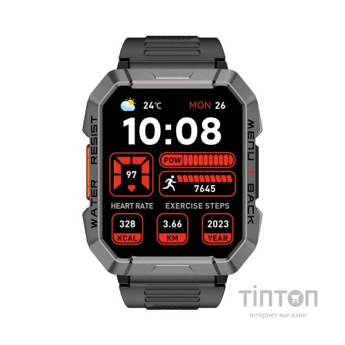 Смарт-годинник Blackview W60 Black (6931548317715)