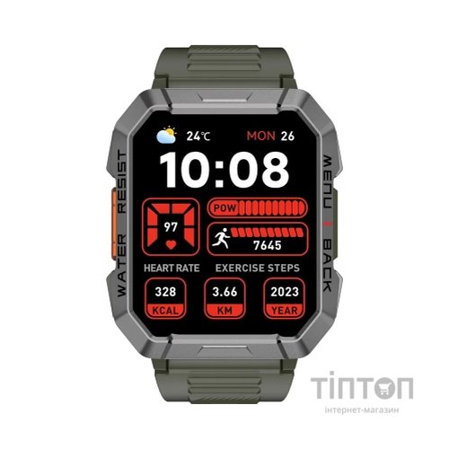 Смарт-годинник Blackview W60 Green (6931548317722)