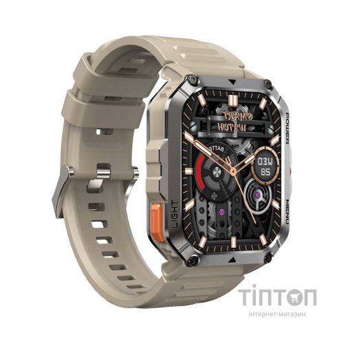 Смарт-годинник Blackview W70 Pro Khaki (6931548322719)