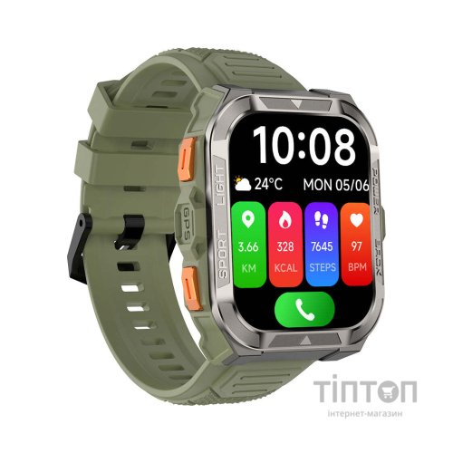 Смарт-годинник Blackview W80 Pro Green (6931548324072)