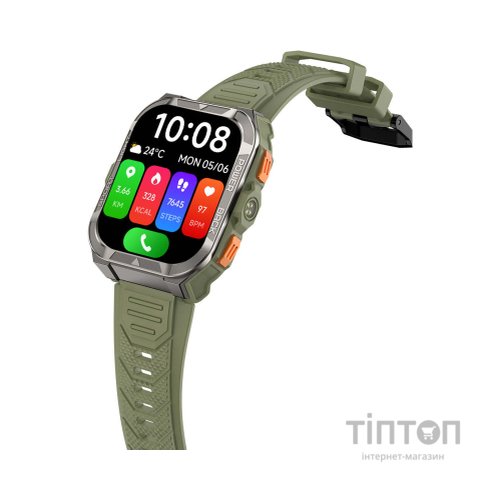 Смарт-годинник Blackview W80 Pro Green (6931548324072)