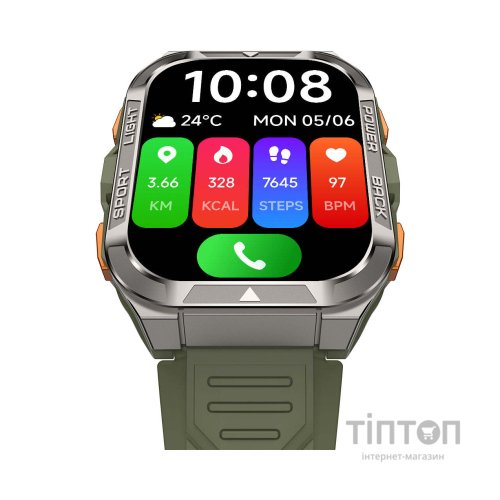 Смарт-годинник Blackview W80 Pro Green (6931548324072)