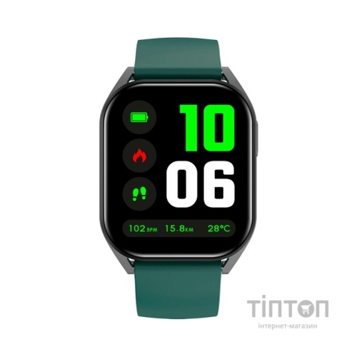 Смарт-годинник Canyon Chatter SW-58 BT-CALL Black Green (CNS-SW58BG)