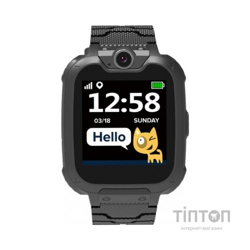 Смарт-годинник Canyon CNE-KW31BB Kids smartwatch Tony, Black (CNE-KW31BB)