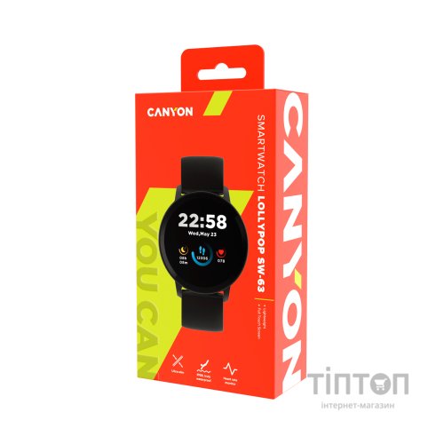 Смарт-годинник Canyon CNS-SW63BB Lollypop (CNS-SW63BB)