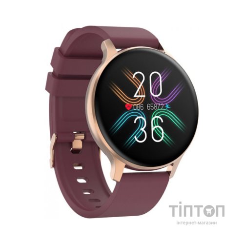 Смарт-годинник Canyon CNS-SW68RR Badian Red (CNS-SW68RR)