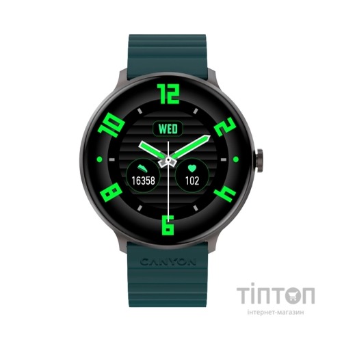 Смарт-годинник Canyon Jacky SW-69 Green Orange (CNS-SW69BG)