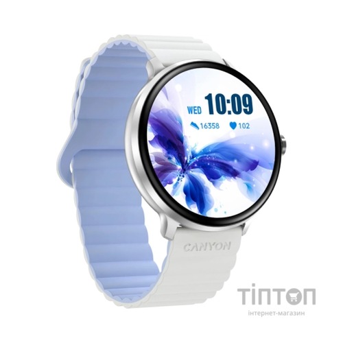 Смарт-годинник Canyon Jacky SW-69 White Blue (CNS-SW69WB)