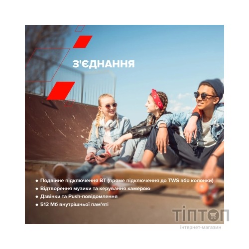 Смарт-годинник Canyon Joyce KW-43 DUAL BT Music Blue (CNE-KW43BL)