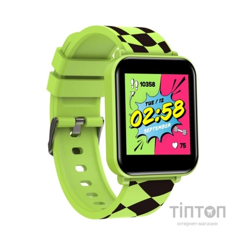 Смарт-годинник Canyon Joyce KW-43 DUAL BT Music Green (CNE-KW43YB)