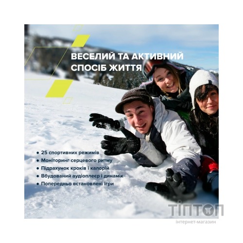 Смарт-годинник Canyon Joyce KW-43 DUAL BT Music Green (CNE-KW43YB)