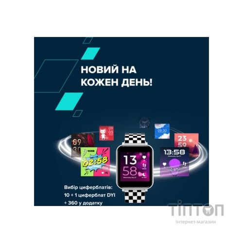 Смарт-годинник Canyon Joyce KW-43 DUAL BT Music White (CNE-KW43WB)