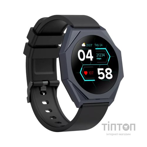 Смарт-годинник Canyon Otto SW-86 Black (CNS-SW86BB)