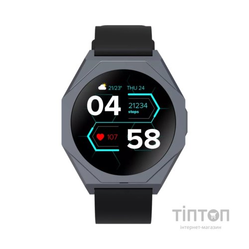 Смарт-годинник Canyon Otto SW-86 Black (CNS-SW86BB)