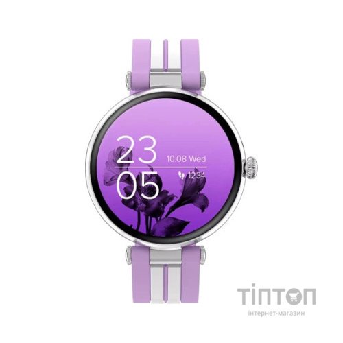 Смарт-годинник Canyon Semifreddo SW-61 Silver-Lavender (CNS-SW61PP)