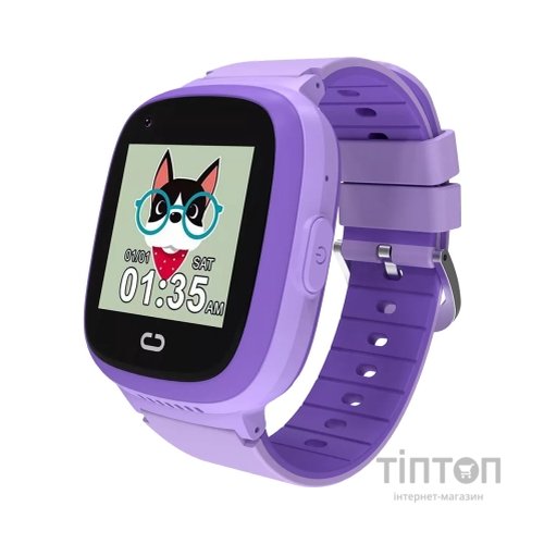 Смарт-годинник Canyon Sunny KW-48 Video 4G GPS Games Music Violet (CNE-KW48VL)