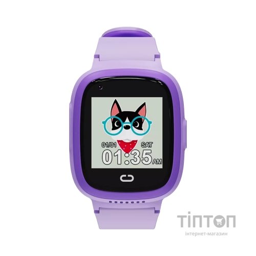 Смарт-годинник Canyon Sunny KW-48 Video 4G GPS Games Music Violet (CNE-KW48VL)