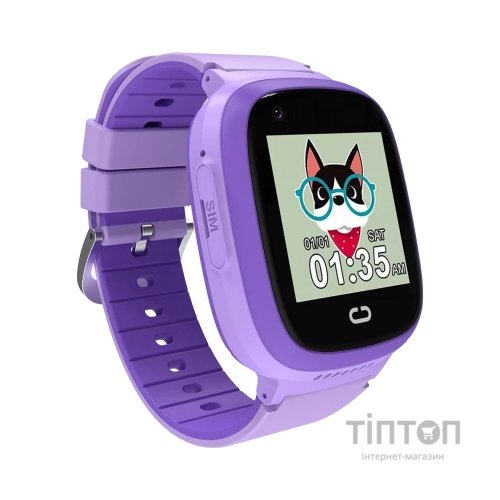 Смарт-годинник Canyon Sunny KW-48 Video 4G GPS Games Music Violet (CNE-KW48VL)